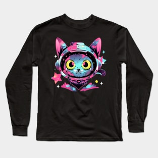 space cat Long Sleeve T-Shirt